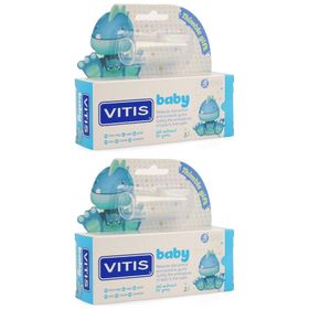 VITIS® Baby Gel dentaire + Brosse à dents de doigt