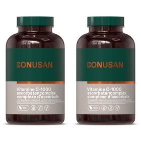 BONUSAN Vitamine C-1000 Complexe d'Ascorbate