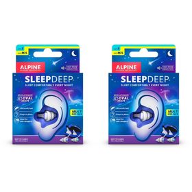 Alpine SleepDeep Bouchons d’Oreilles Pack Multi-Taille