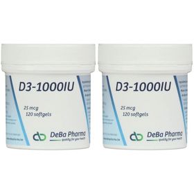 Deba Pharma D3-1000 IU 25 µg