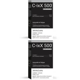 C-IXX 500® | Vitamine C 500 mg | Immunité, énergie & peau