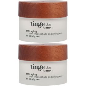 Tinge for Men Anti-Age Dagcreme x2