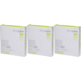 Febelcare Compresses de gaze stériles 10 x 10 cm