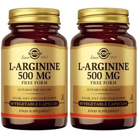 Solgar L-Arginine 500mg ok NLFR x2