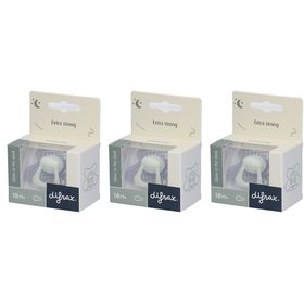 Difrax® Sucette Glow in the Dark Natural +18 Mois (Couleur non sélectionnable)