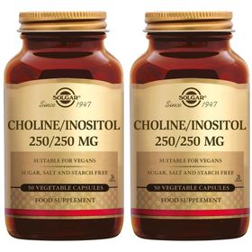 SOLGAR® Choline/Inosito 250/250 mg