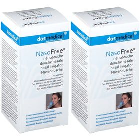 DOSMEDICAL NasoFree Douche nasale avec 4 sachets de sel inclus
