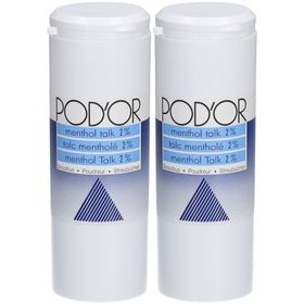 Pod'Or Talc Mentholé 2% Poudreur