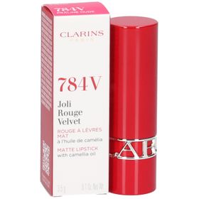 Clarins Joli Rouge Velvet Rouge à lèvres mat 784V