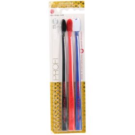 SWISSDENT Profi COLOURS Brosse à dents SOFT-MEDIUM
