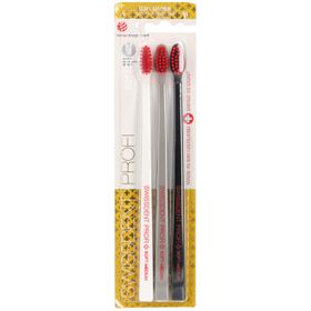 SWISSDENT Profi COLOURS Brosse à dents SOFT-MEDIUM