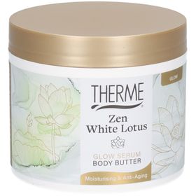 Therme Glow Zen White Lotus Glow Serum Body Butter
