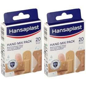Hansaplast Hand Pack Elastic Extra Flexible 20 pièces