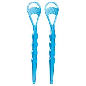 Miradent Tong-Clin Deluxe Gratte-langue Bleu