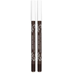 CENT PUR CENT Crayon pour les yeux résistant à l'eau Chocolat
