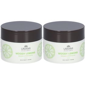 Umami Woody Lemons Rich Body Cream Bergamote & Cèdre