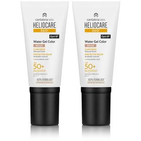 Heliocare 360° Water Gel Color Beige SPF 50+ 50ml x2