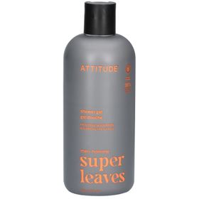ATTITUDE Super Leaves Men Gel Douche Patchouli et Bourbon 415 ml
