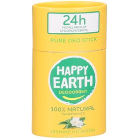Happy Earth Déodorant Stick Jasmine Ho Wood