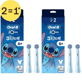 Oral-B iO Kids Brossette de Brosse à Dents Électrique Disney Stitch 6+