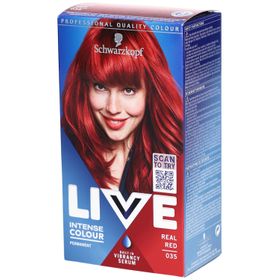 Schwarzkopf LIVE coloration permanente 035 real red