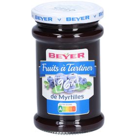 BEYER Fruits à Tartiner 96% de Myrtilles