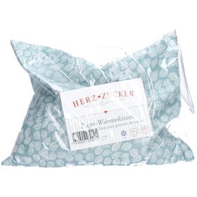 HERZZUCKER® Coussin Chauffant aux Graines de colza 26 x 21 cm Feuilles