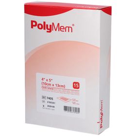 PolyMem® Pansement adhésif 10x13cm non tissé