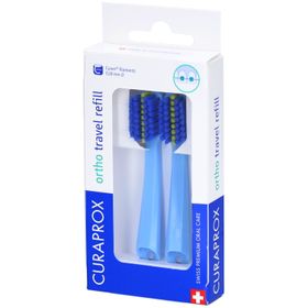CURAPROX CS 5460 Travel Set Ortho refill bleu