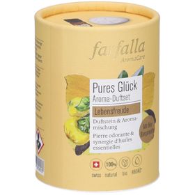 Farfalla Coffret parfumé Pures Glück Lebensfreude – Pierre odorante & huiles bio