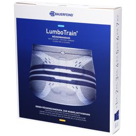 BAUERFEIND® LumboTrain® Bandage pour le dos Taille 3 Titane