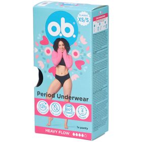 o.b.® Sous-vêtements menstruels réutilisables XS/S