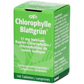 1001 Chlorophylle Blattgrün® Comprimés pelliculés