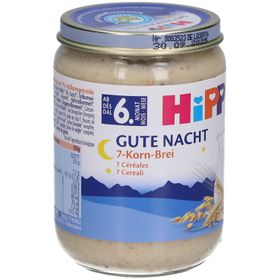 HIPP Bonne Nuit Bouillie bio aux 7 céréales - Après 6 mois