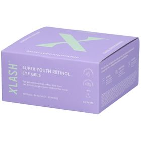 Xlash Super Youth Retinols eye gel patches pour réduire les ridules