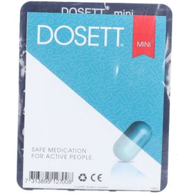DOSETT® Mini Pilulier semaine (7 x 3)