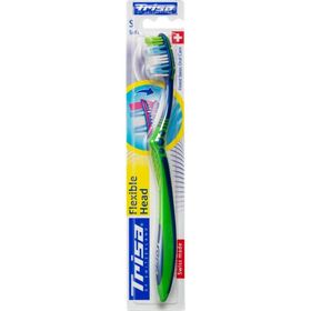 TRISA Brosse à dents souple à tête flexible