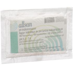 ALLSAN papier indicateur de pH