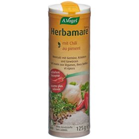 A.Vogel Herbamare Sel marin aux légumes et au piment bio