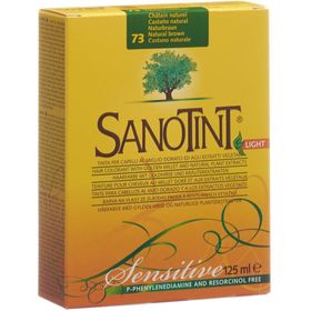 SANOTINT Sensitive Teinture de cheveux 73 couleur châtain naturel