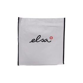 elsa Schweiz Coussin en biseau spécial 37x37x8/1cm noir