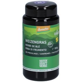 NATURKRAFTWERKE Herbe de blé pressée Demeter