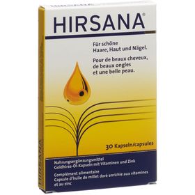 HIRSANA Capsules d'Huile de Millet Doré