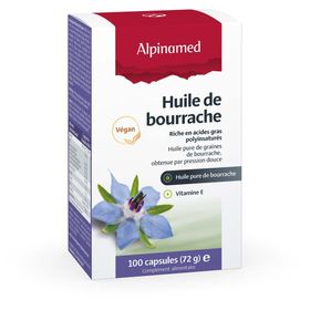 ALPINAMED Huile de bourrache caps