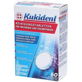 KUKIDENT Comprimés nettoyants pour prothèse dentaire