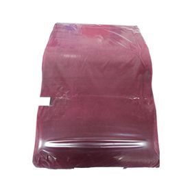 elsa Suisse Coussin pour les veines, avec housse en velours, 50 x 22 cm, bordeaux