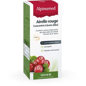 Alpinamed Airelle rouge – Concentré à boire dilué