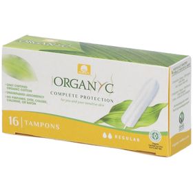 ORGANYC Tampons Regular sans applicateur