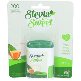 SteviaSweet édulcorant végétal sans calories en comprimés