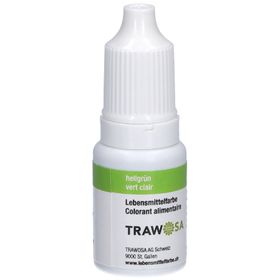 TRAWOSA Colorant alimentaire vert clair